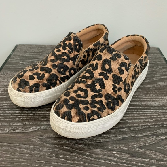 Steve Madden Shoes - Steve Madden Cheetah Print Slide-On Sneakers